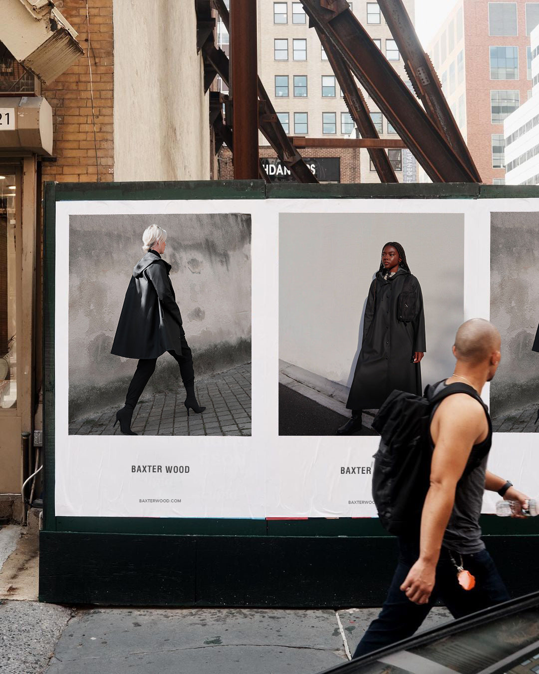 Vogue: Baxter Wood Sustainable Raincoats for Men