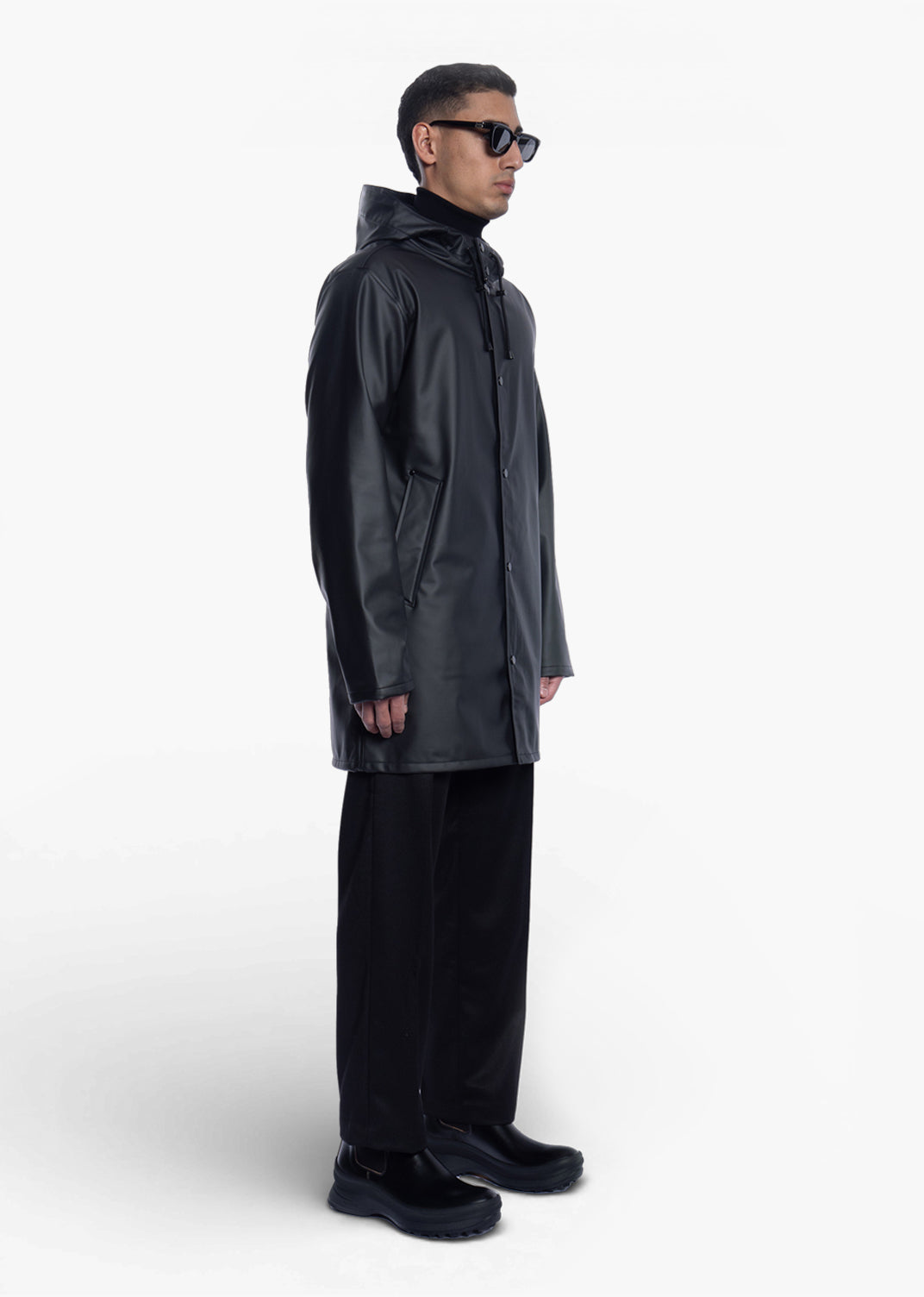Trawler Coat Black