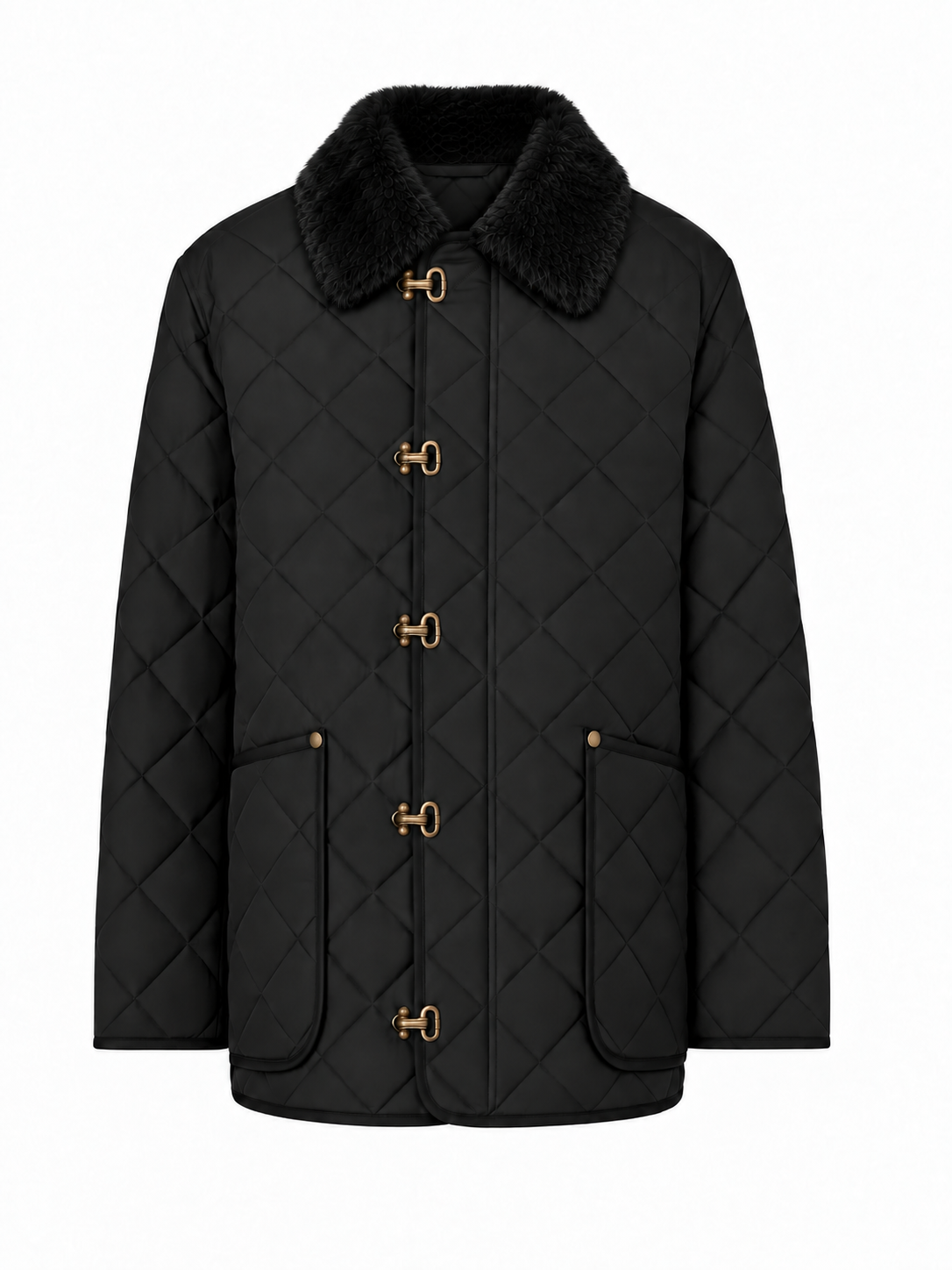 Barn Quilted Jacket Black