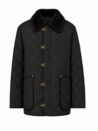 Barn Quilted Jacket Black