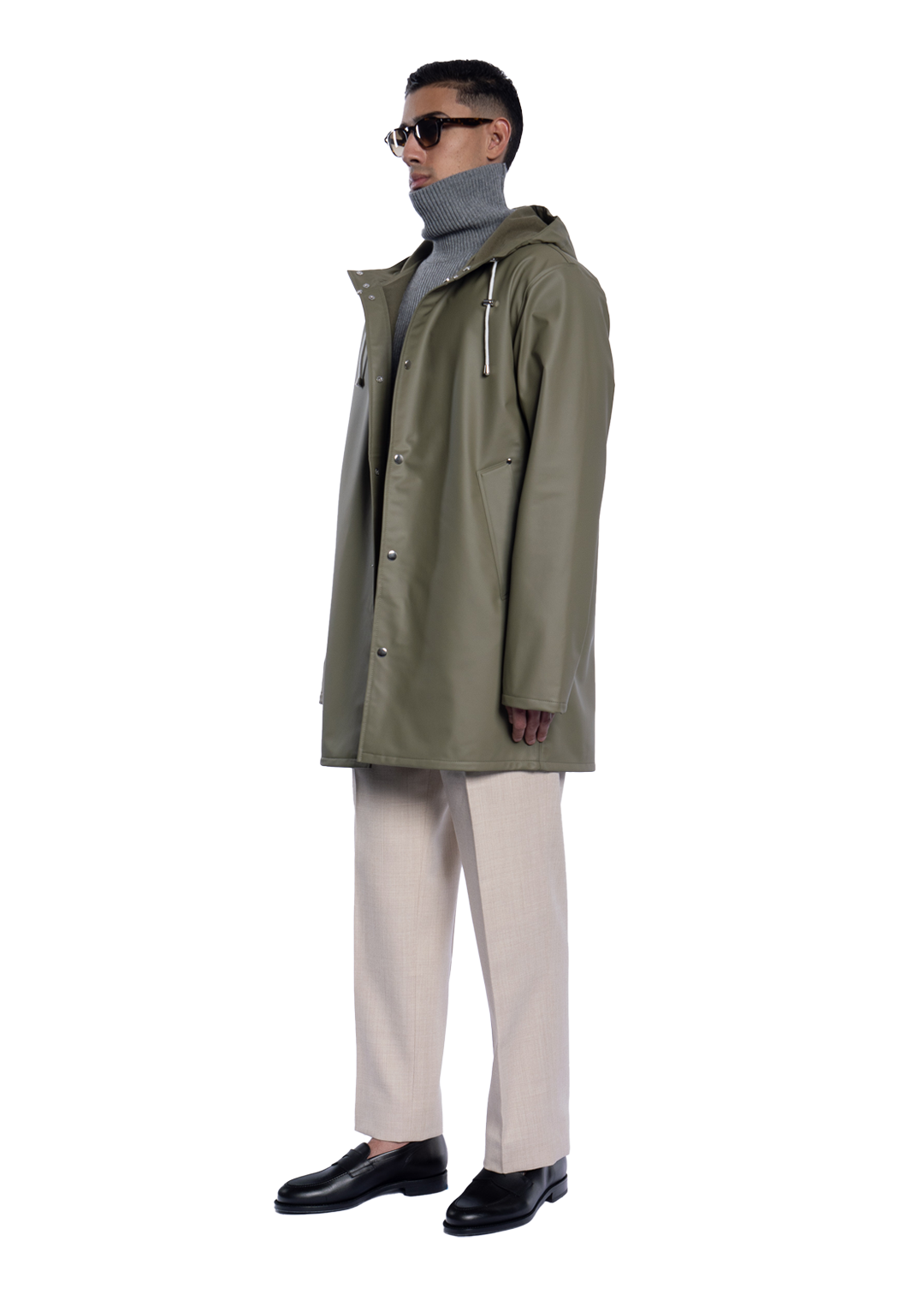 Trawler Coat Olive