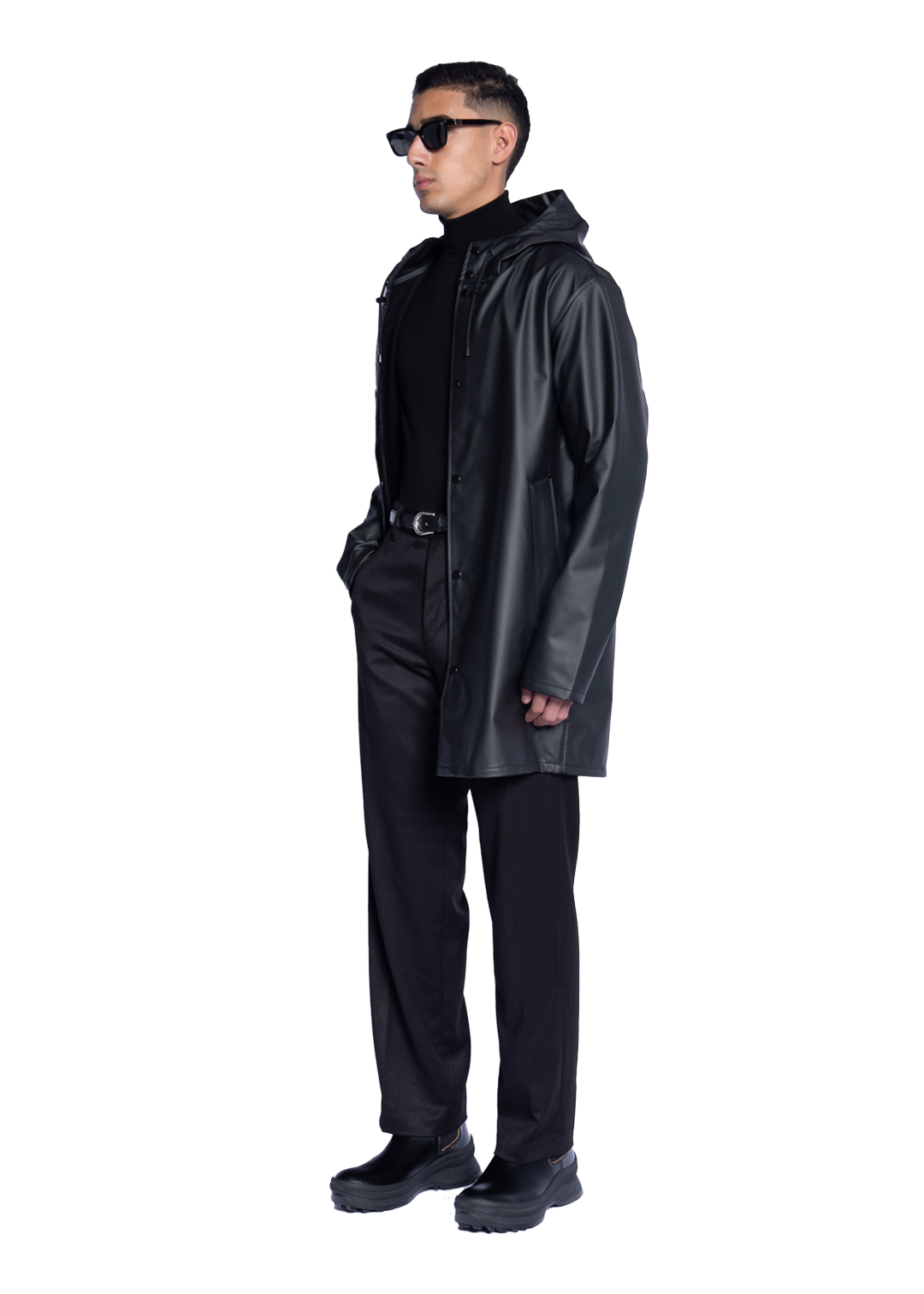 Trawler Coat Black